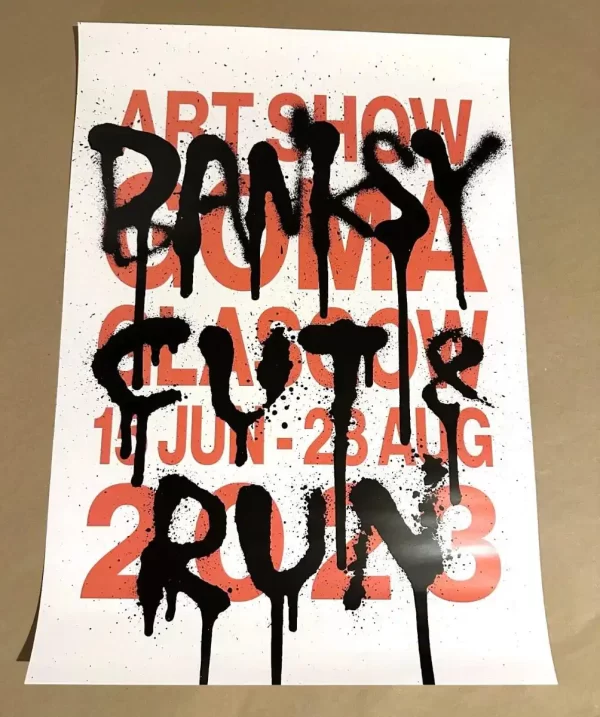 BANKSY x GoMA "Cut and Run" - Image 3