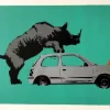 Rhino Love (tyrkysová) - Image 3