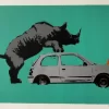 Rhino Love (tyrkysová) - Image 5