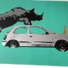Rhino Love (tyrkysová) - Image 7